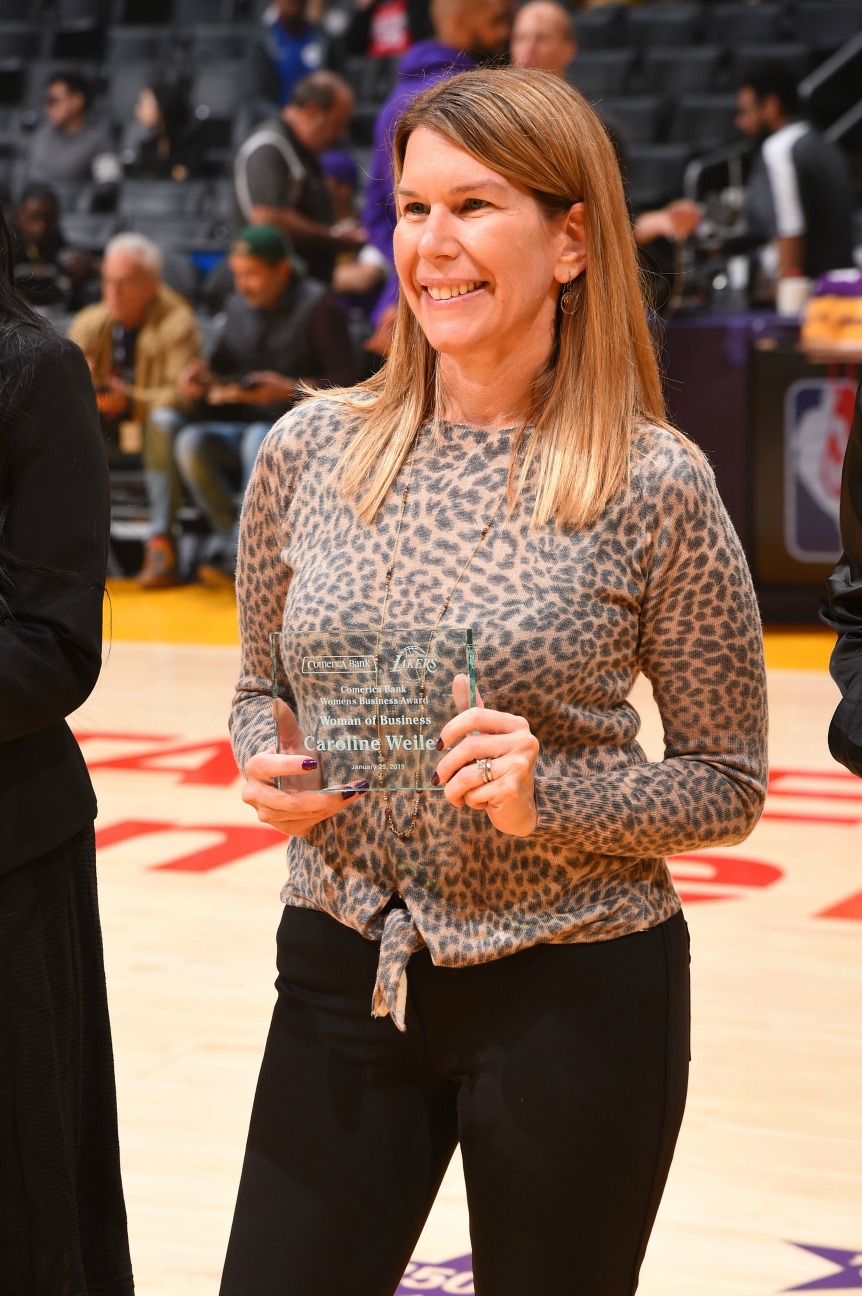 Caroline Weilert Comerica Bank award