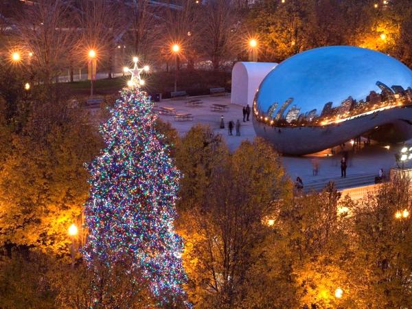 Chicago Christmas Tree Lighting