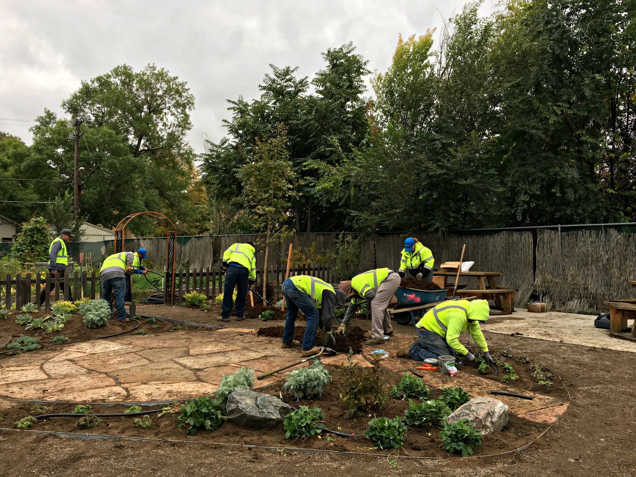Denver Children's Home Colorado healing garden BrightView