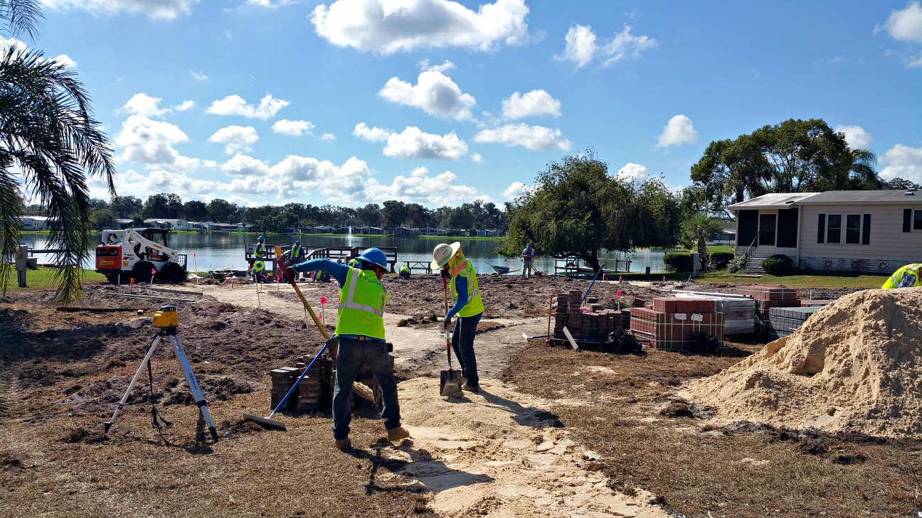 Forest Lake Estates Florida construction memorial park