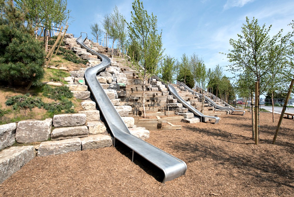 Governors Island New York Slide Hill