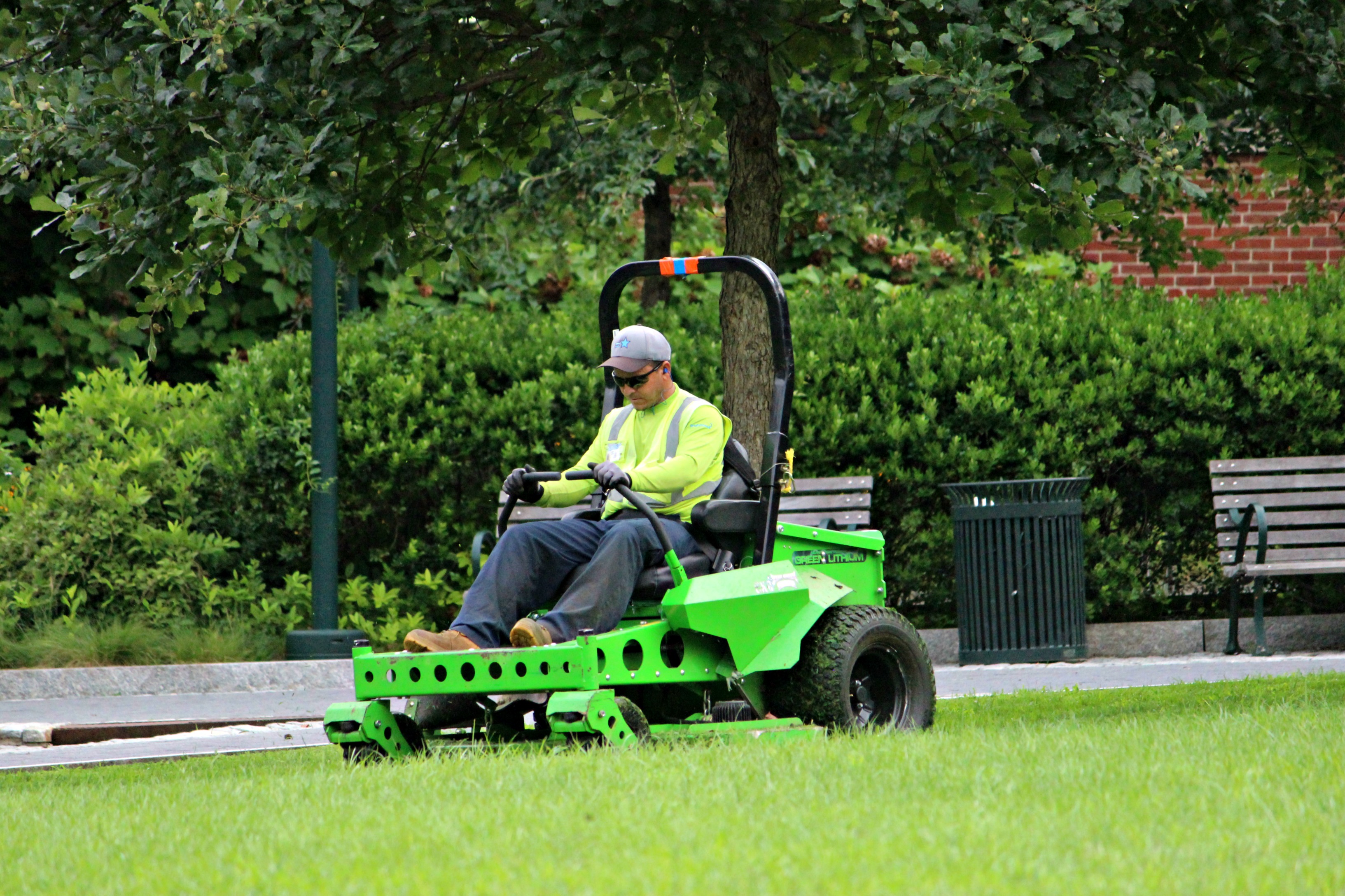 green fleet on college campus
