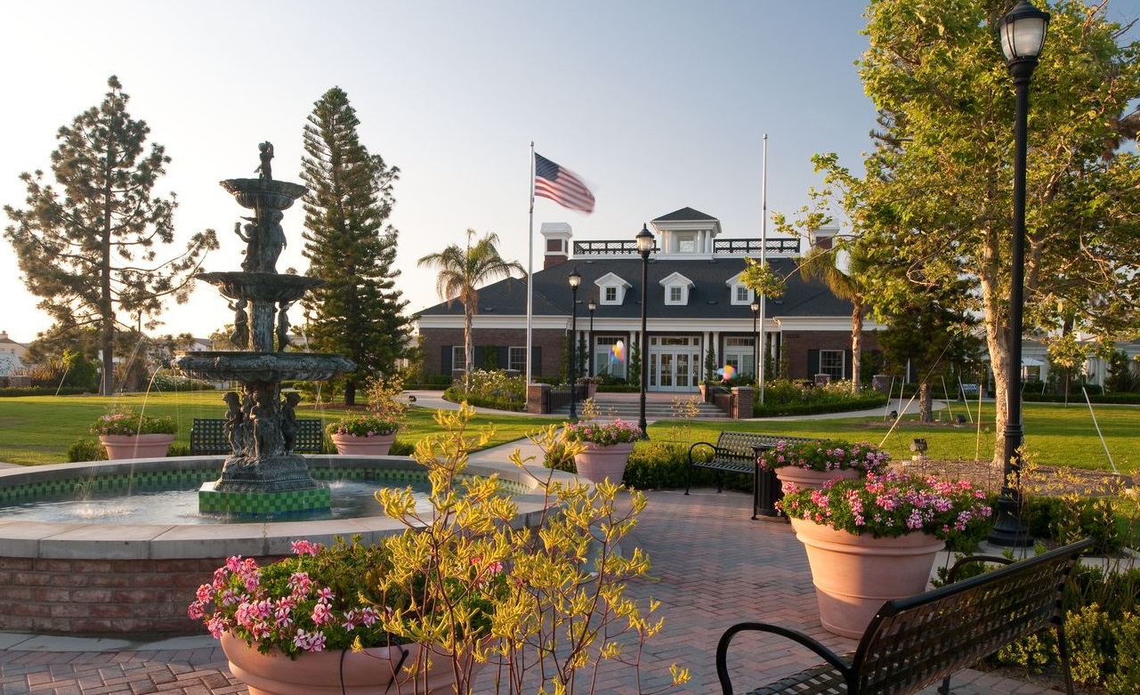 BrightView HOA Fountain Boosts Curb Appeal