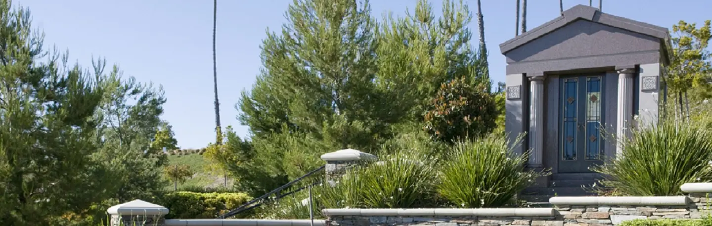 Cemetery landscape 